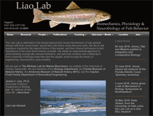 Tablet Screenshot of liaolab.com